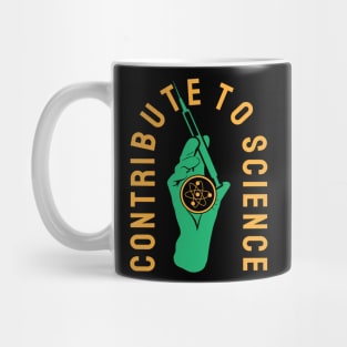 Contribute to science Mug